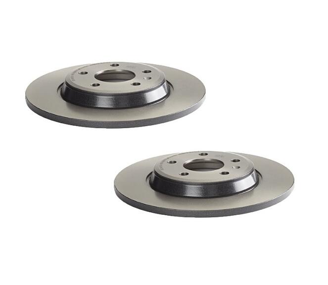 Audi Brembo Brake Kit - Pads and Rotors Rear (300mm) (Low-Met) 8K0615601M - Brembo 1526384KIT